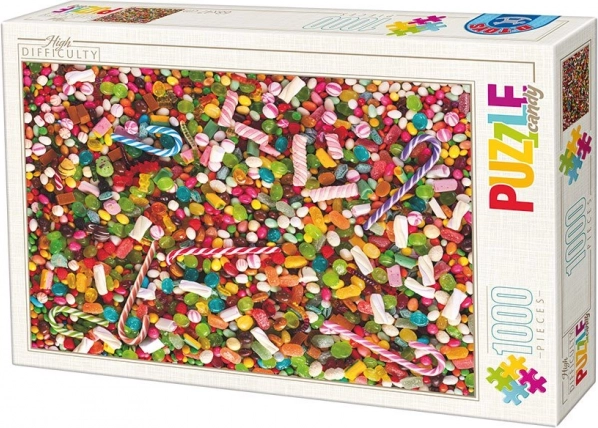 Puzzle friandises 1000 pièces D-TOYS