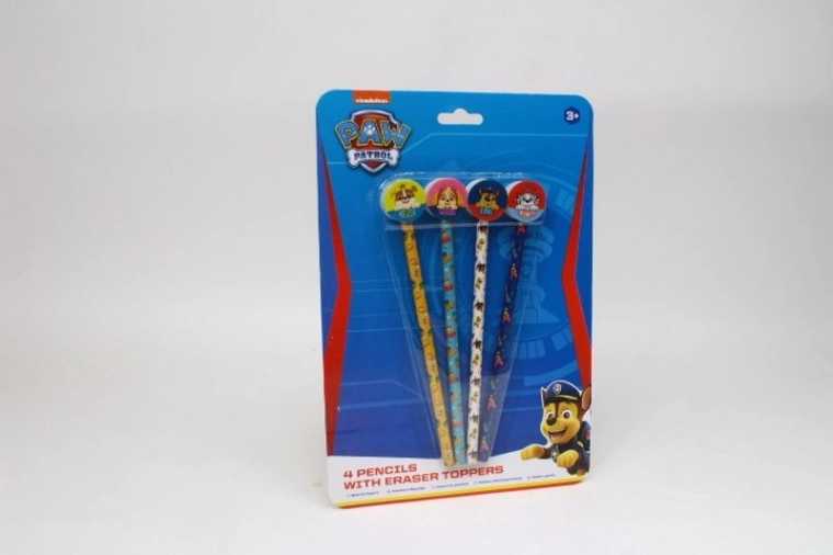 Set de 4 crayons à papier Pat’ Patrouille