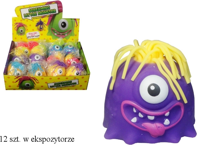 Monstre en caoutchouc à presser, cyclope