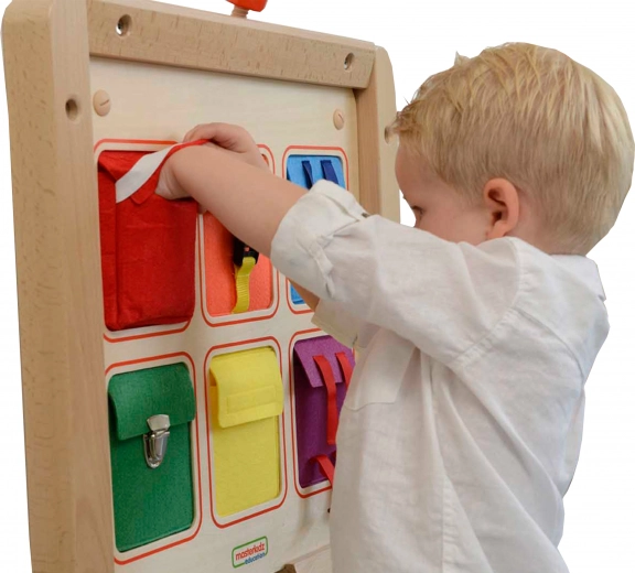 Fixation au mur ou dans le système Masterkidz Flex