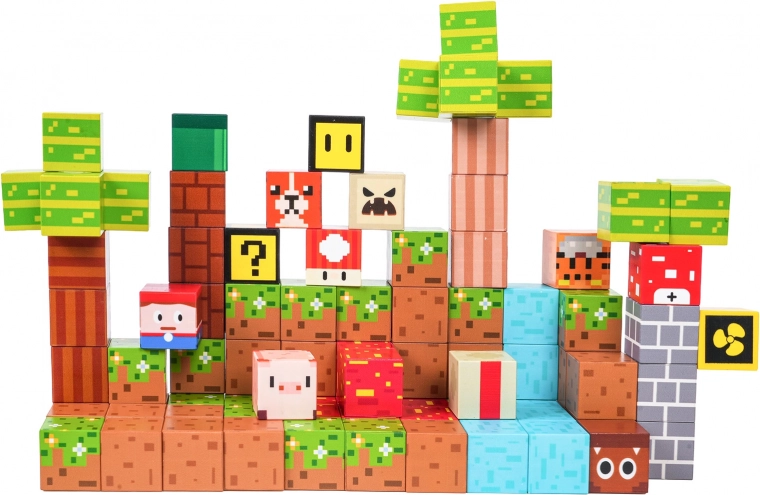 Look pixel créatif et couleurs vives