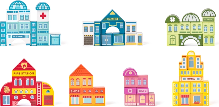 Construis toute une ville avec ses services