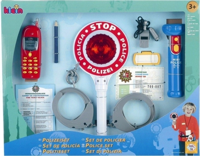 Set de police 10 éléments avec bâton lumineux
