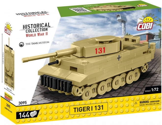 Modèle de char Tiger I 131 en briques COBI