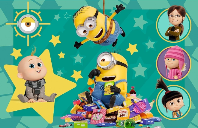 Puzzle Trefl Amis du film Moi, moche et méchant 4 - 54 pièces