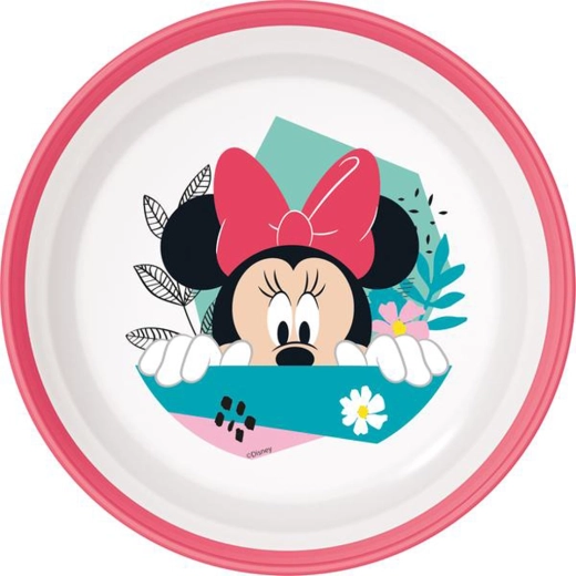 Bol Minnie avec fond antidérapant, plastique 14,7 × 4 cm