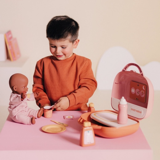 Valisette compacte 2 en 1 : rangement et station de jeu