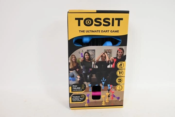 TOSSIT kit de démarrage de fléchettes à ventouse 7 pcs rose/bleu