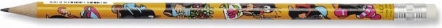 Crayon graphite avec impression TAUPE avec gomme