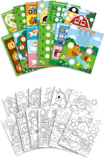 Activités éducatives et coloriages réunis