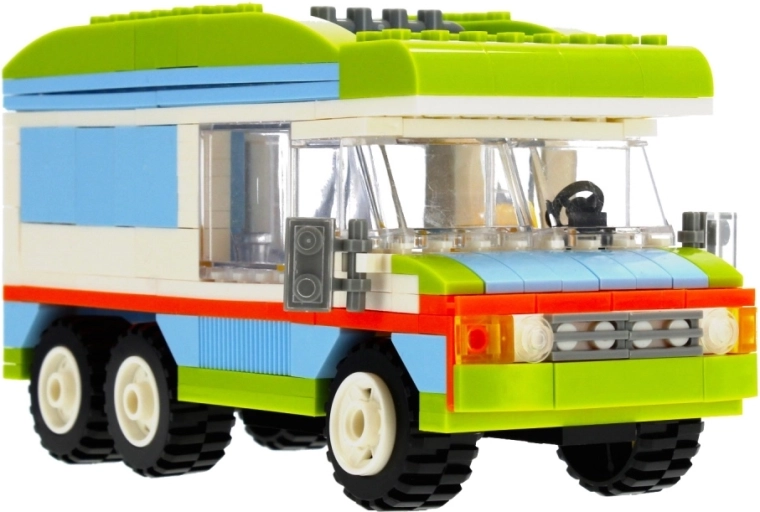 Caravane riche en détails