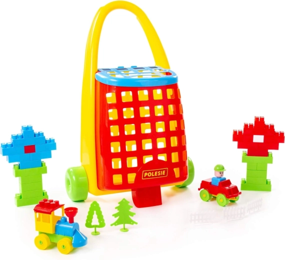 Petite voiture et figurines pour jouer immédiatement