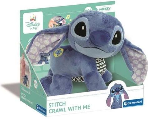 Peluche interactive Stitch qui rampe Clementoni Baby
