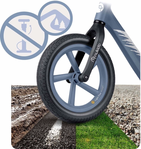 Roues résistantes de 12 pouces en PU
