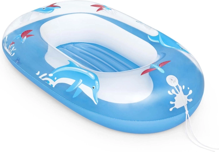 Bateau pneumatique pour enfant avec dauphin 102 × 69 cm BESTWAY