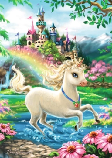 Puzzle château de licorne RAVENSBURGER 35 pièces