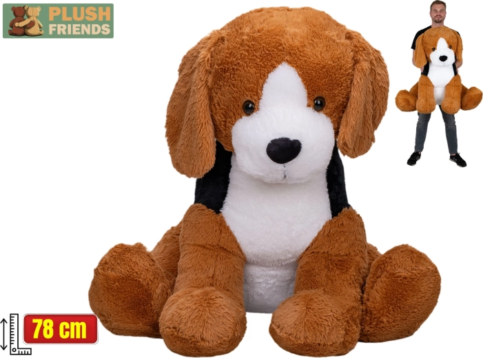 Plush Friends chien en peluche 78 cm