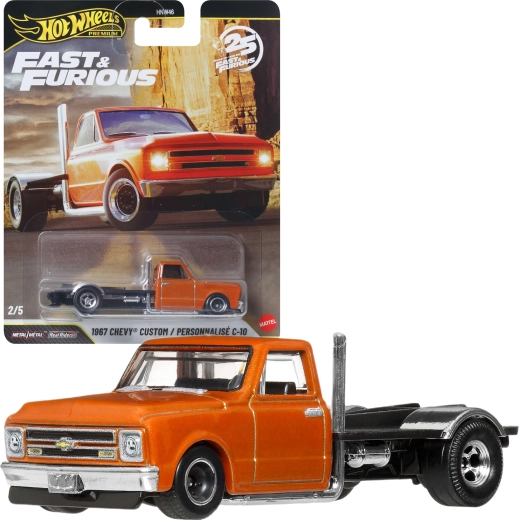 Hot Wheels Fast & Furious Chevrolet Chevy C-10 1967 (modèle premium)