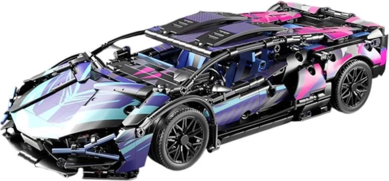 Kit de construction voiture de sport 1:14, 1280 pièces
