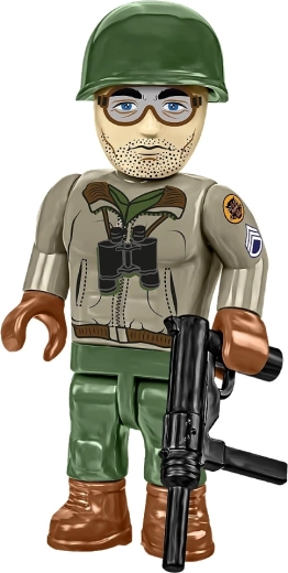 Figurine de commandant pour scènes et collection