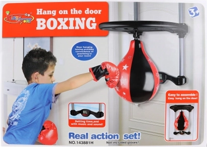 Ensemble de boxe avec compteur