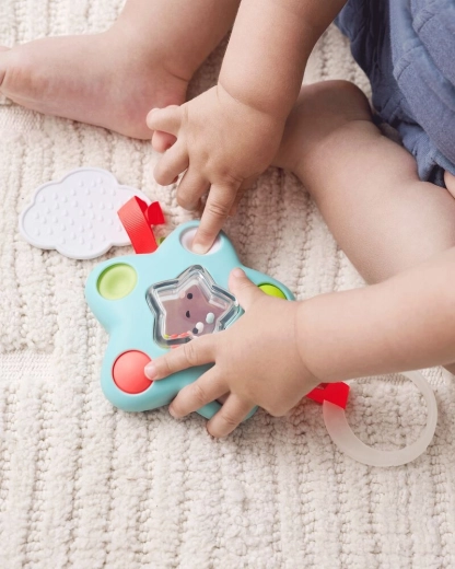 Anneau de dentition et stimulation tactile