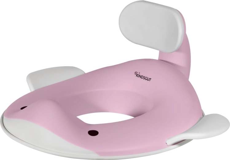 Siège de toilette pour enfant Kindsgut Baleine rose clair