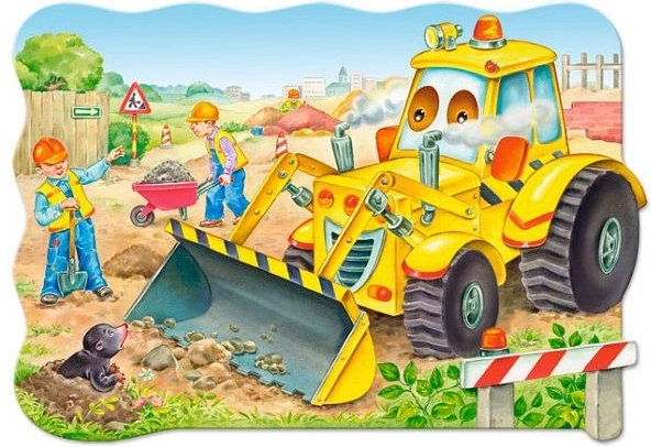 Puzzle MAXI 20 pièces – bulldozer en action