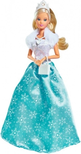 Robe pour poupée Steffi Ice Princess
