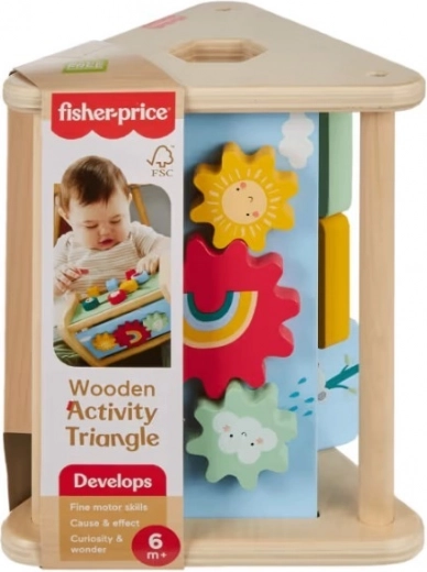 Triangle actif en bois Fisher-Price
