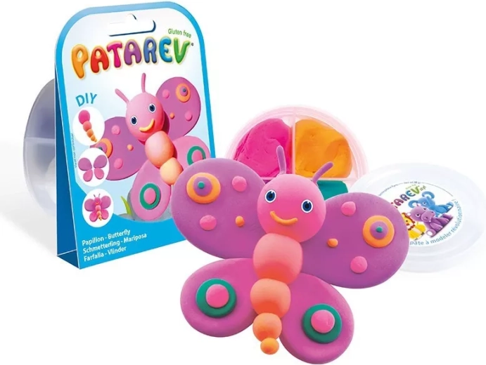 Sentosphere Patarev Pâte à modeler de poche – Papillon