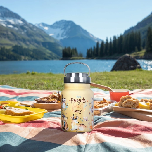 Double paroi isolante pour boissons chaudes et froides