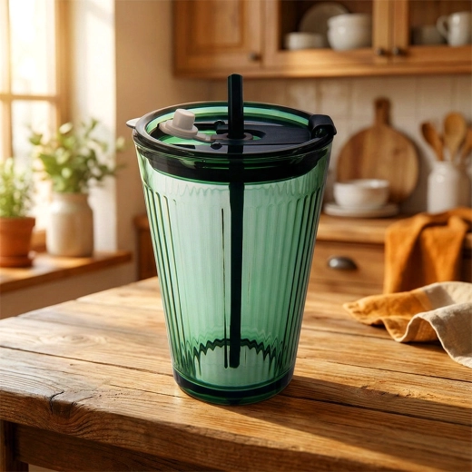 Verre rainuré pour une prise en main sûre