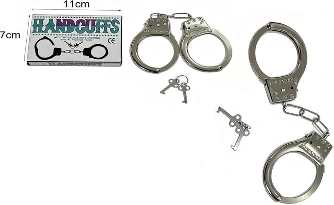 Menottes métalliques pour poignets