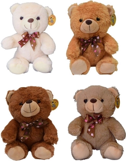 Ourson en peluche avec nœud
