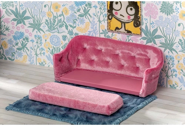 Canapé pour un salon cosy dans un mini-univers