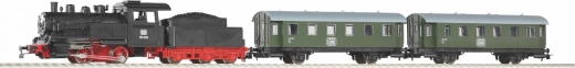 Coffret de départ Piko train de voyageurs avec locomotive à vapeur BR 98 DB, H0