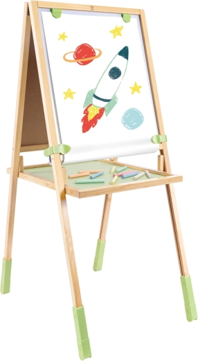 Tableau de dessin en bambou sur chevalet