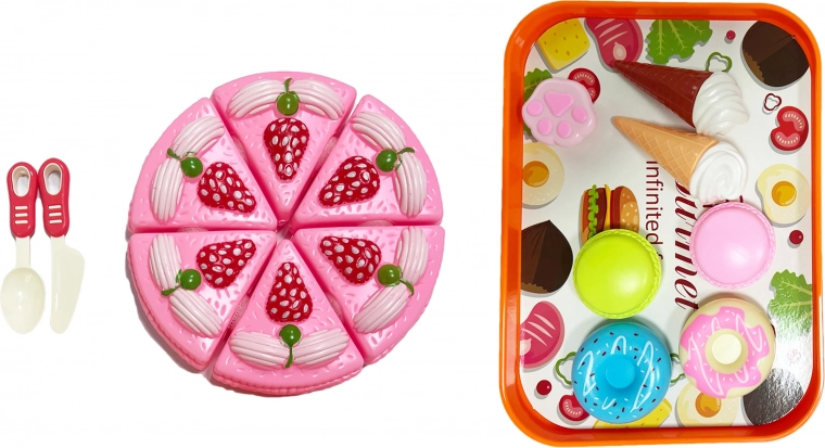 Set de gâteau à découper 26 cm – ensemble de cuisine pour enfants