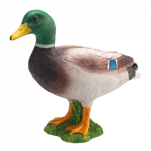 Figurine réaliste de canard colvert