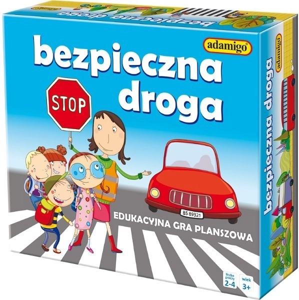 Route sûre - jeu de société éducatif pour enfants
