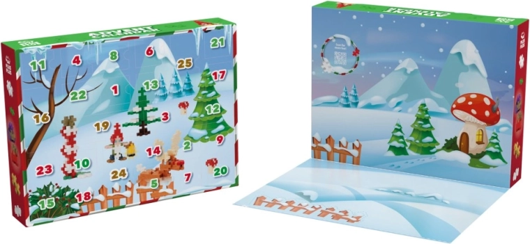 Calendrier de l’Avent Plus-Plus (600 pièces)