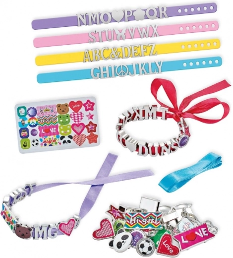 Set créatif pour filles pour fabriquer des bracelets