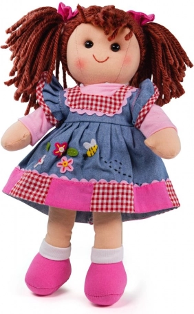 Poupée en tissu Melody de Bigjigs Toys 34 cm