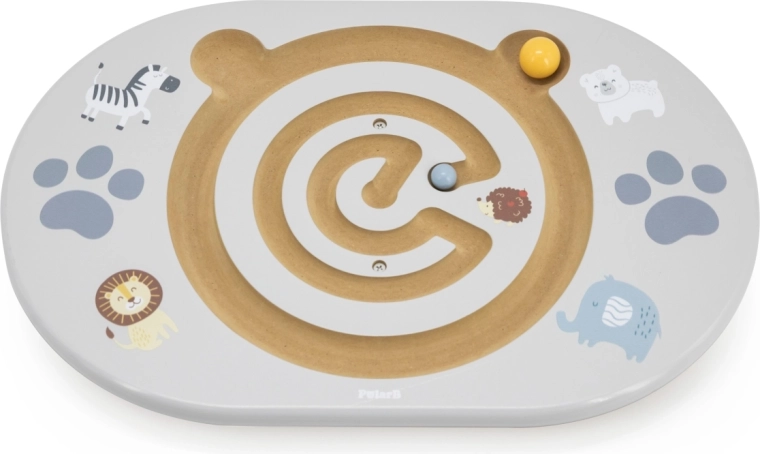 Labyrinthe avec motif d’ourson
