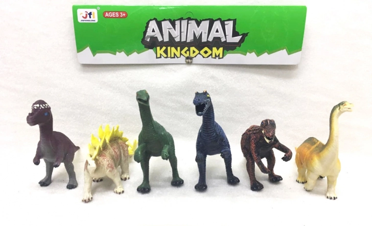 Animaux préhistoriques – set de 6 figurines en filet