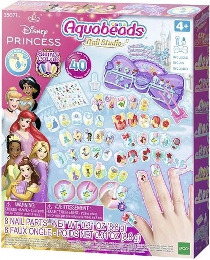 Studio Aquabeads Disney Princess pour décorer les ongles