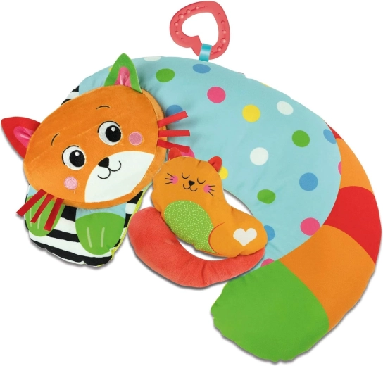 Clementoni Baby coussin de temps sur le ventre Kitty Cat