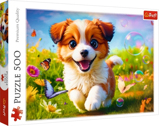 Puzzle Wesoły pejsek 500 pièces