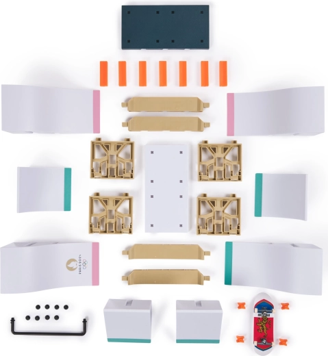 Skatepark modulaire pour des combinaisons infinies